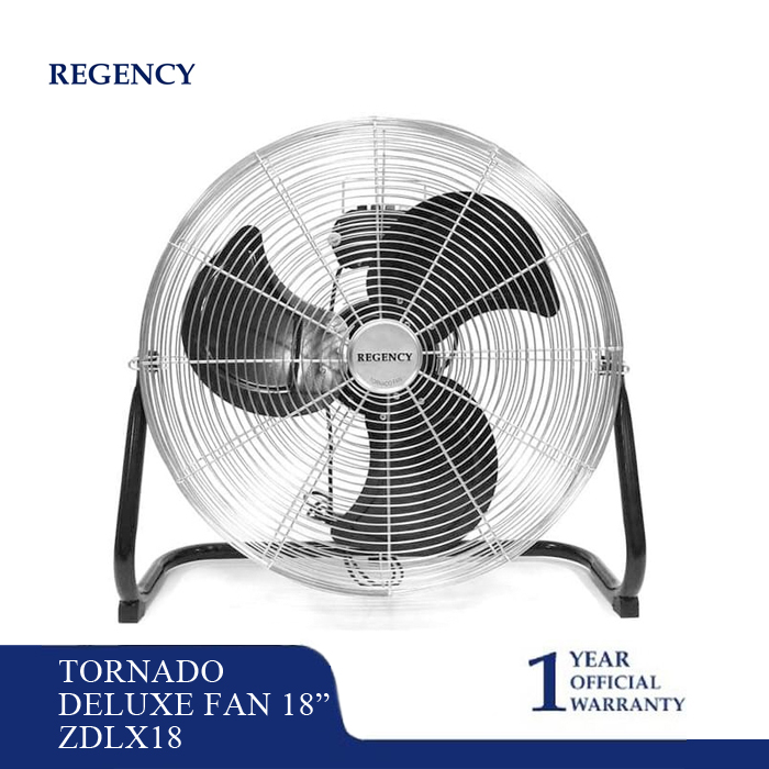 Regency Tornado Deluxe Floor Fan 18" - ZDLX18